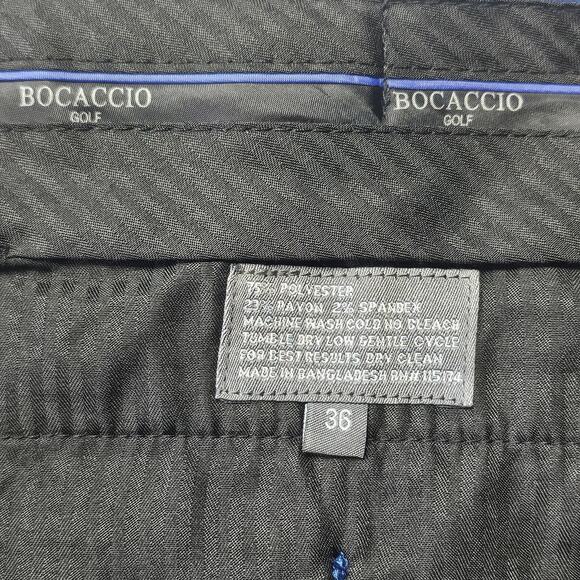 Bocaccio Golf Men's Shorts in Royal Blue w/Extended Tab Waistband Size 36 - Picture 6 of 6